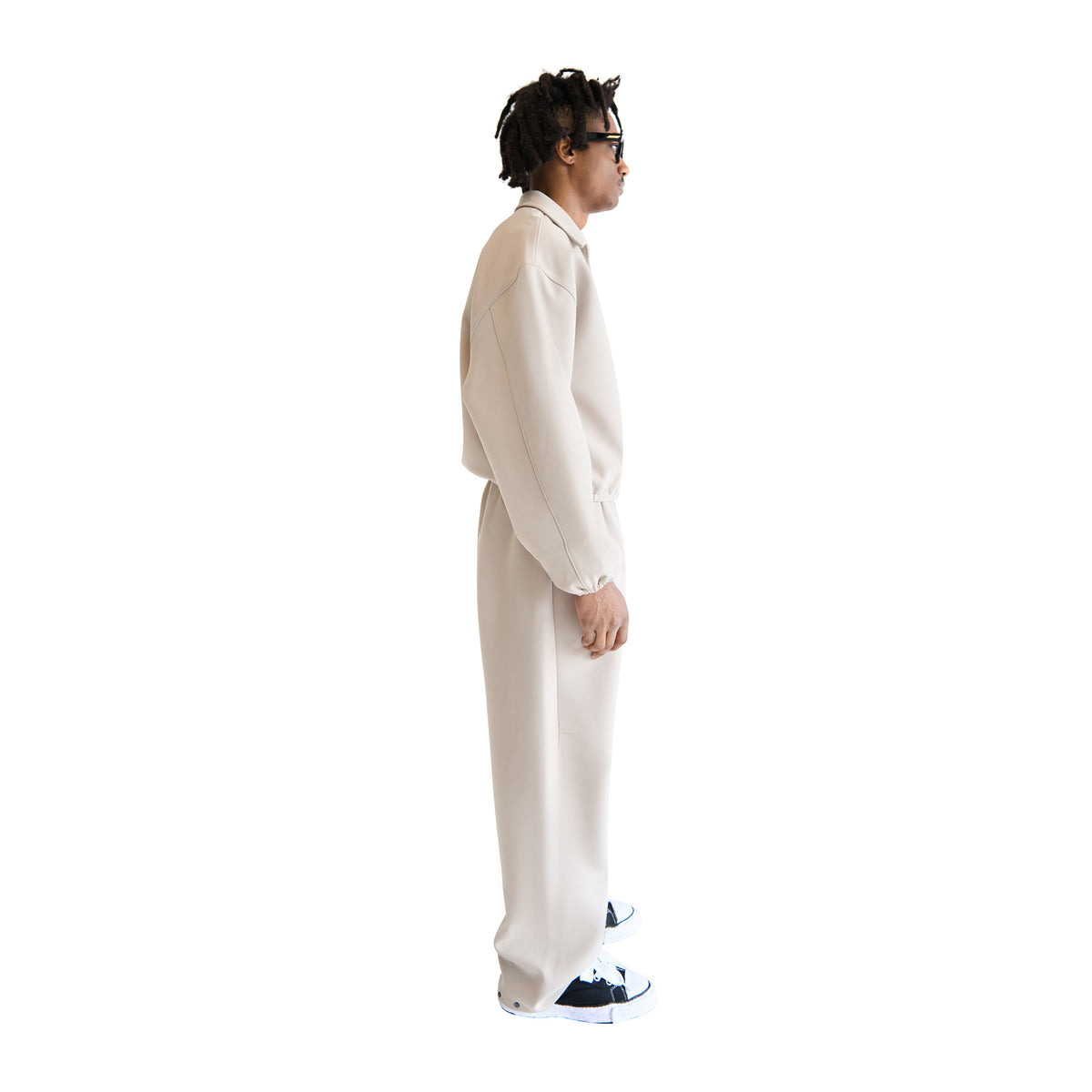 BONDED CANVAS WORK PANTS (TIMBER) - 3