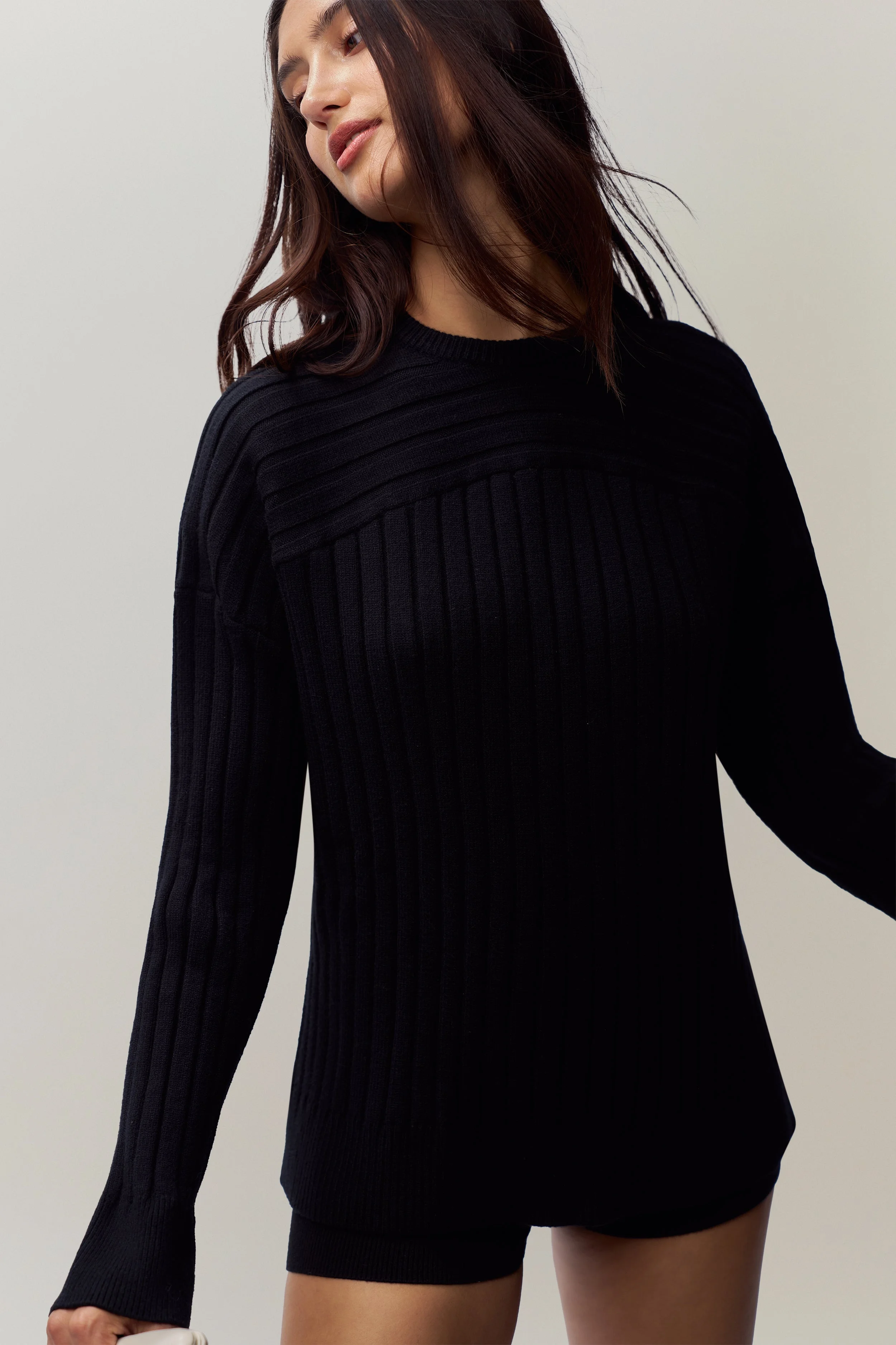 CLEON RIB KNIT PULLOVER - 1