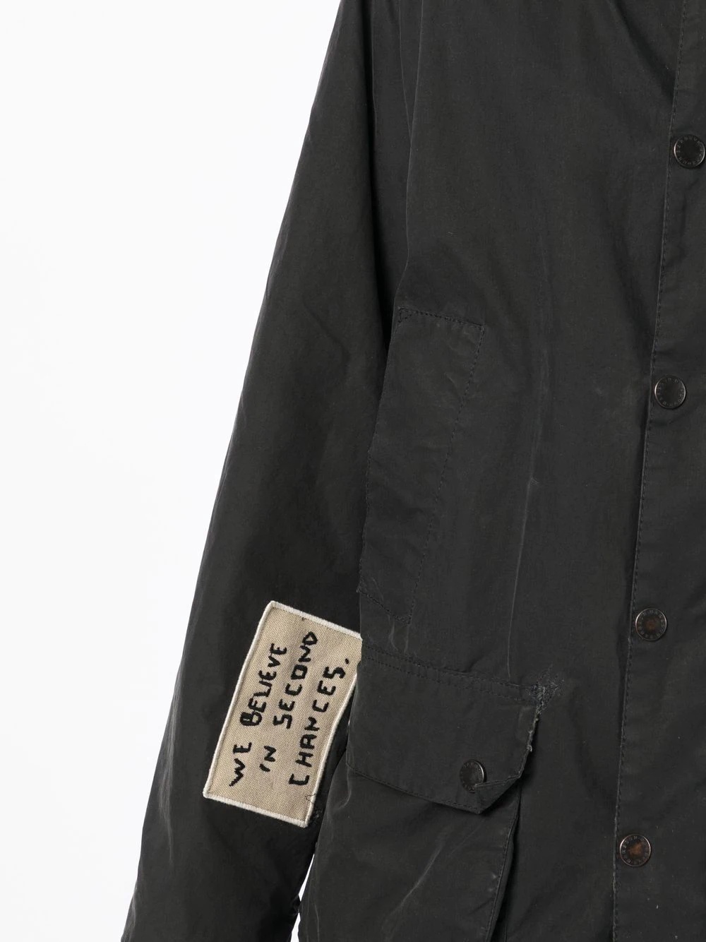 patch-detail four-pocket windbreaker - 5