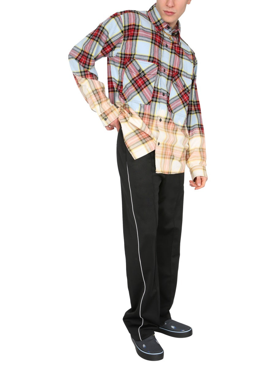 Shirt With Check Print - 2
