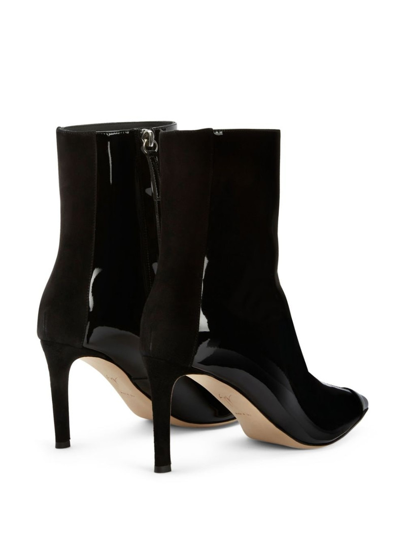 Mirea 85mm leather ankle boots 3
