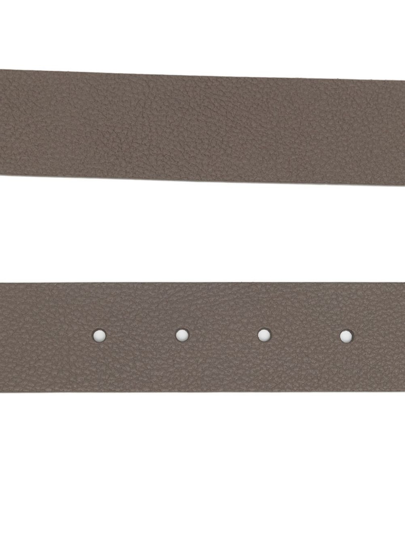 LACOSTE grained leather belt outlook