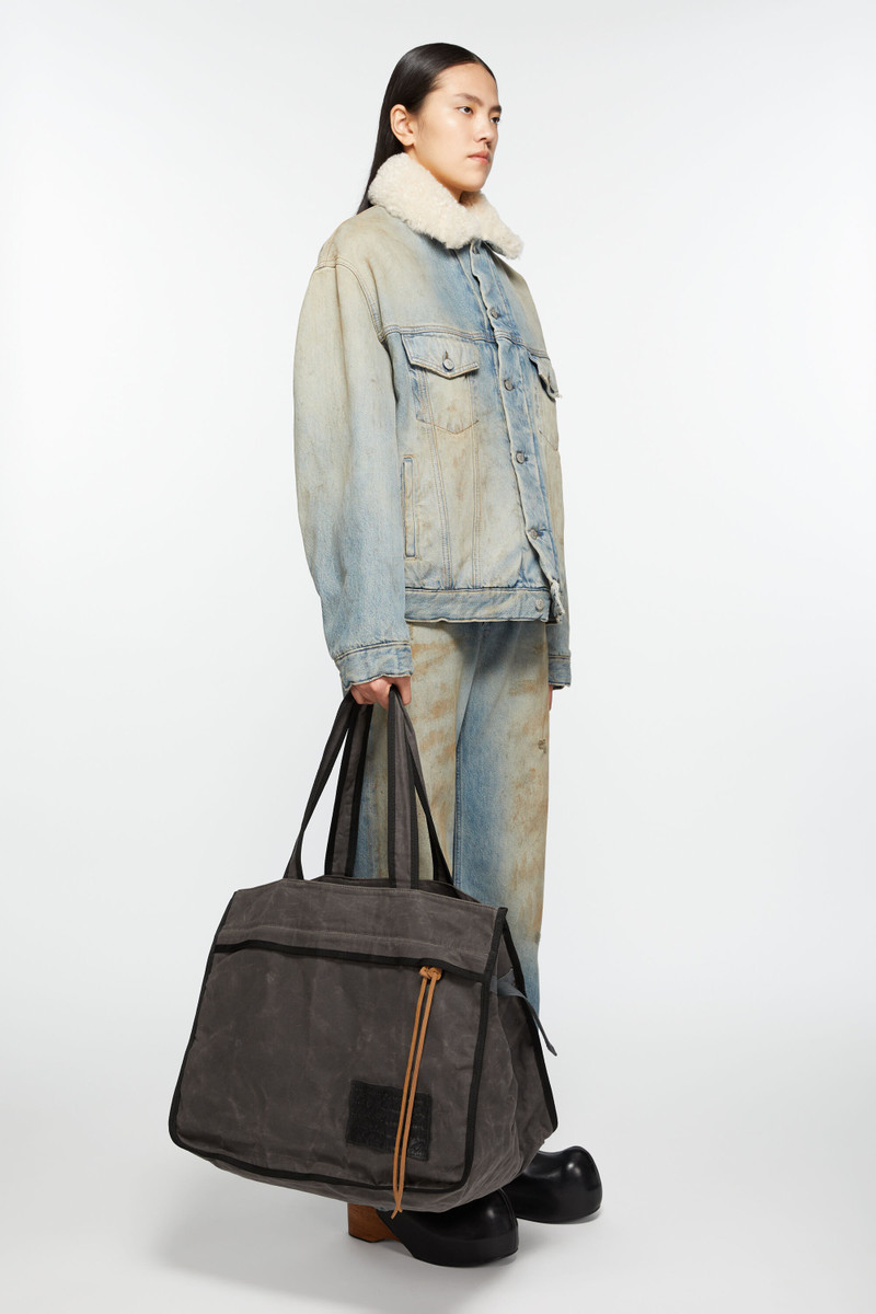 Acne Studios Tote bag - Grey/black outlook