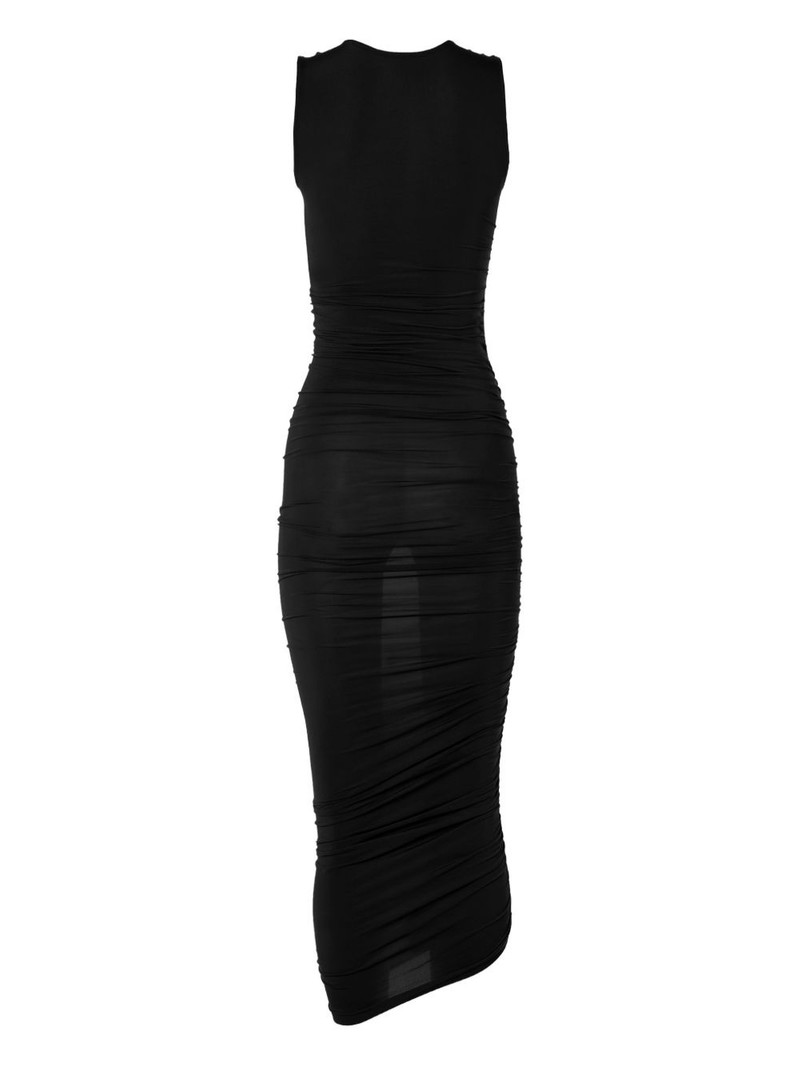 sheer drape dress 4