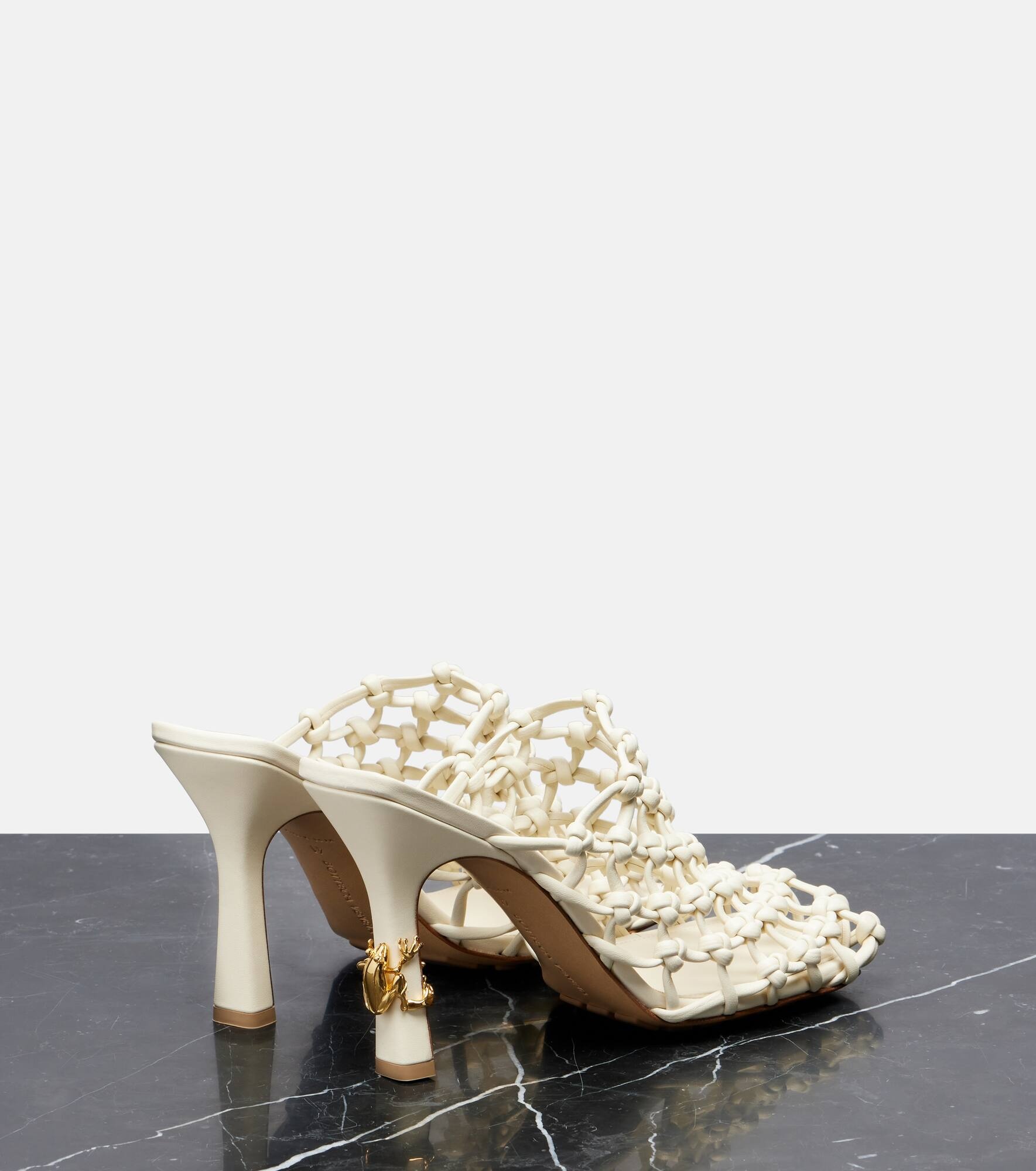 Riva 90 woven leather mules - 2