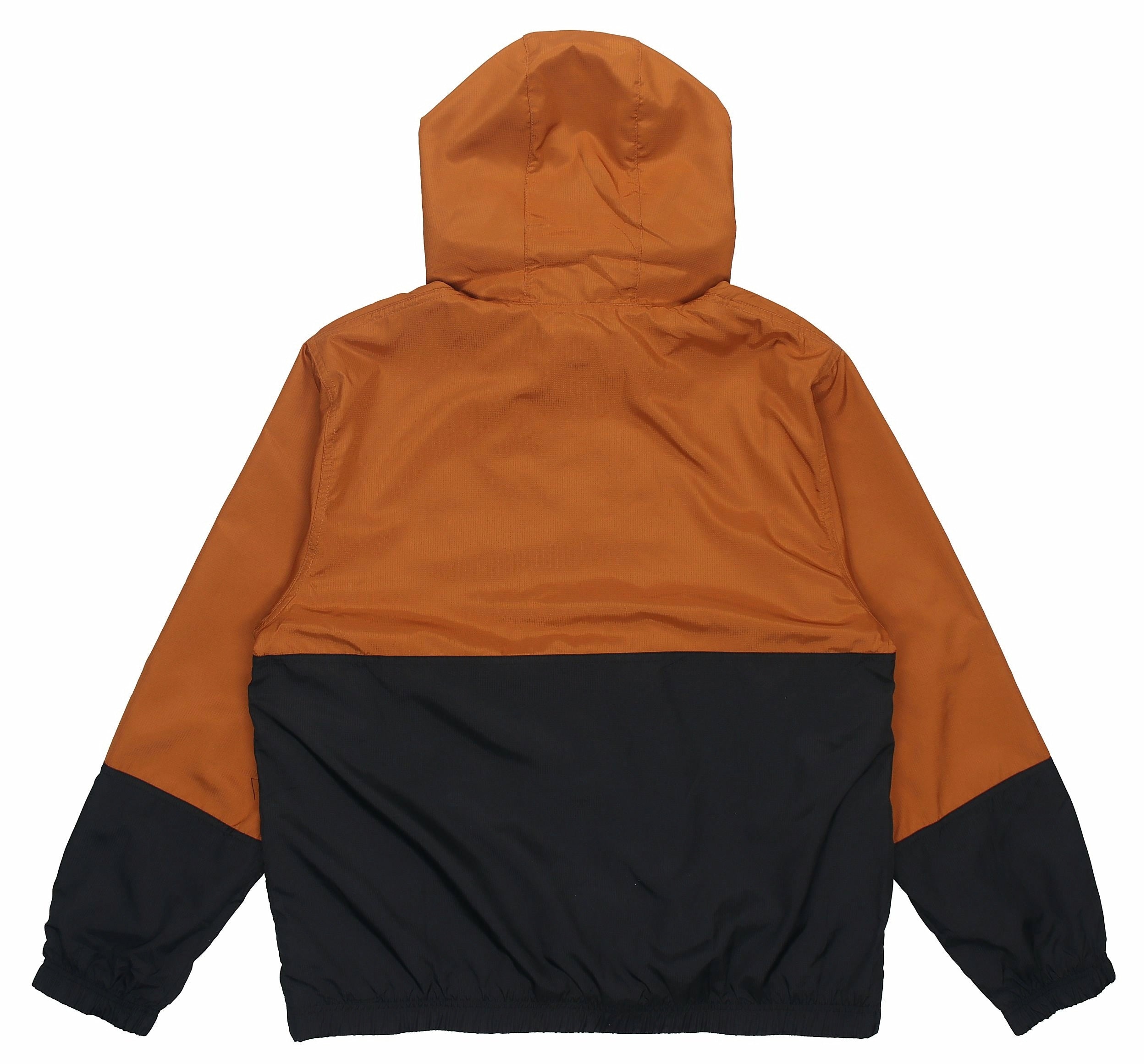 Air Jordan SS22 Half Zipper Breathable Knit Hooded Jacket Brown DJ0247-241 - 2