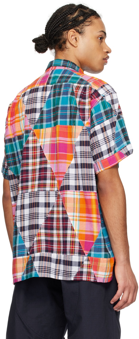 Multicolor Patchwork Shirt - 3