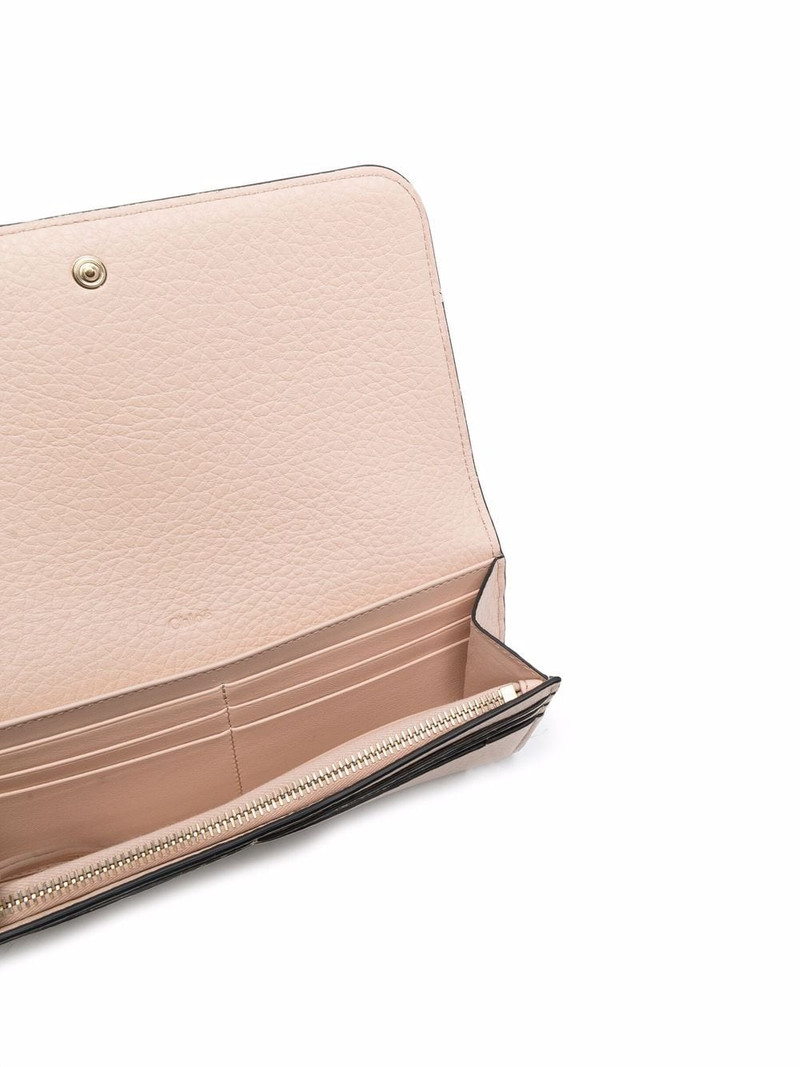 Alphabet textured-leather wallet 3