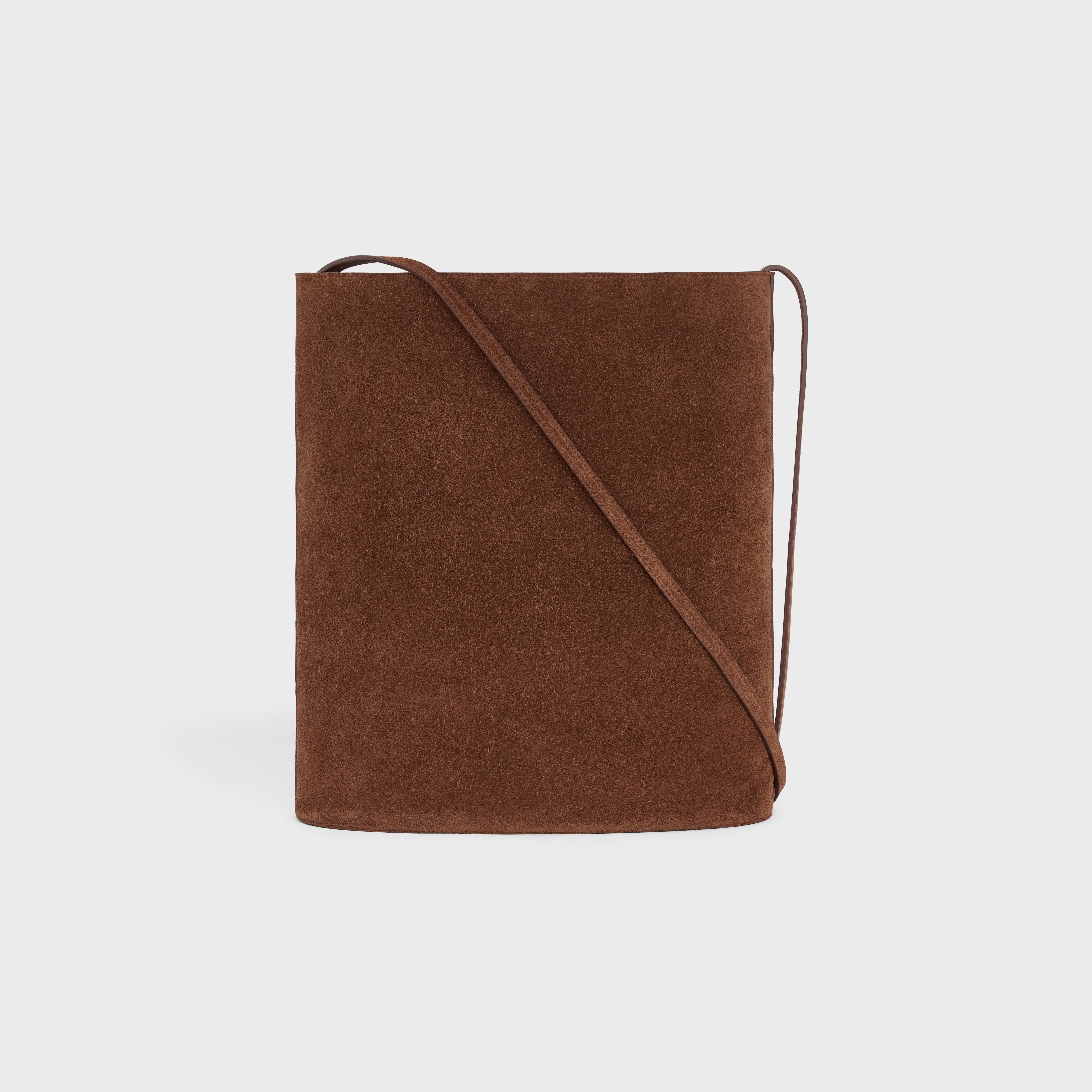 BUCKET in SUEDE CALFSKIN WITH TRIOMPHE EMBOSSED - 3