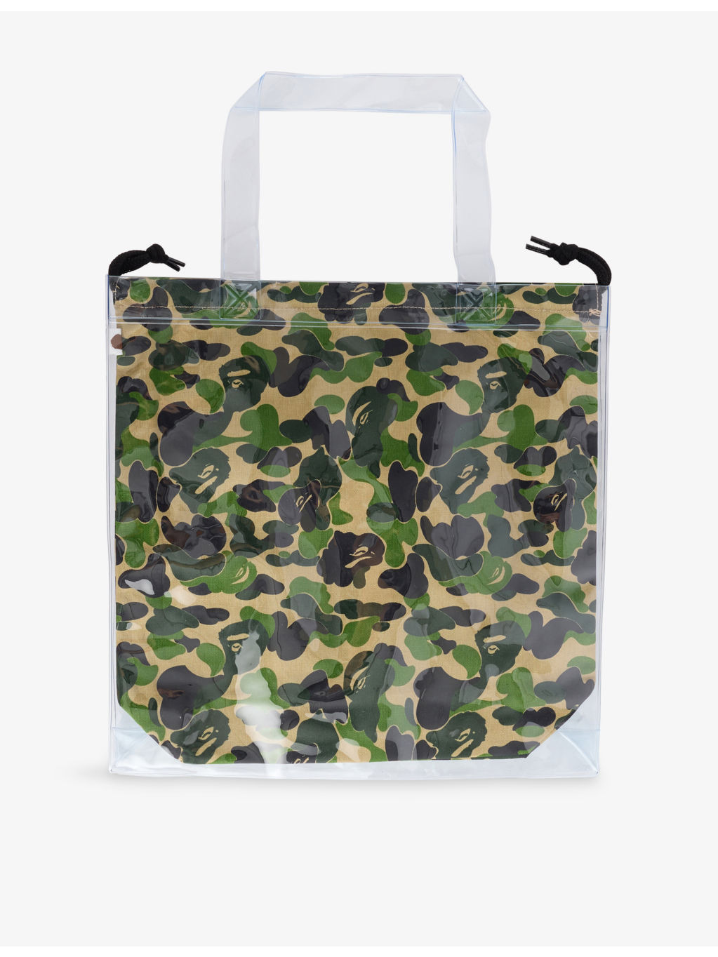 Camo Clear Cotton Tote Bag - 3