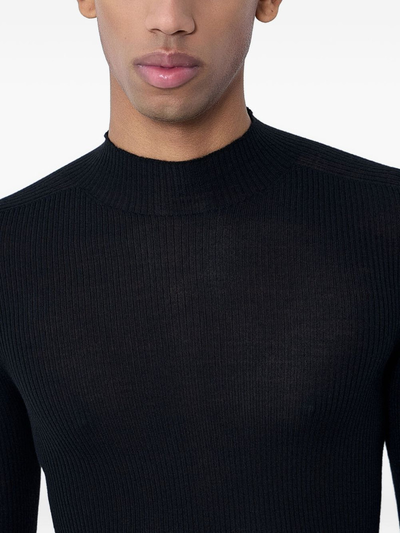 ribbed high-neck top 4