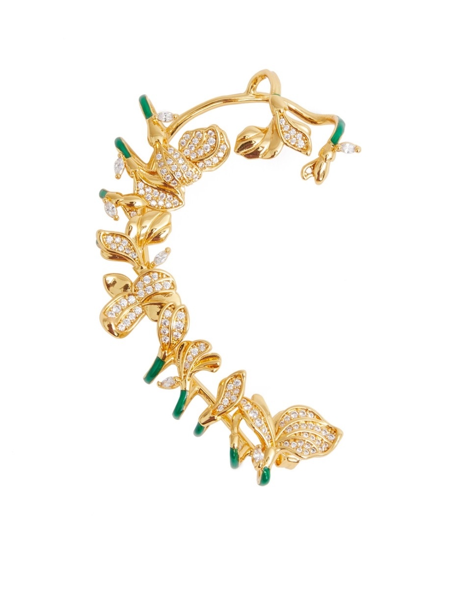 SMALL FLORAL EAR CUFF - 1