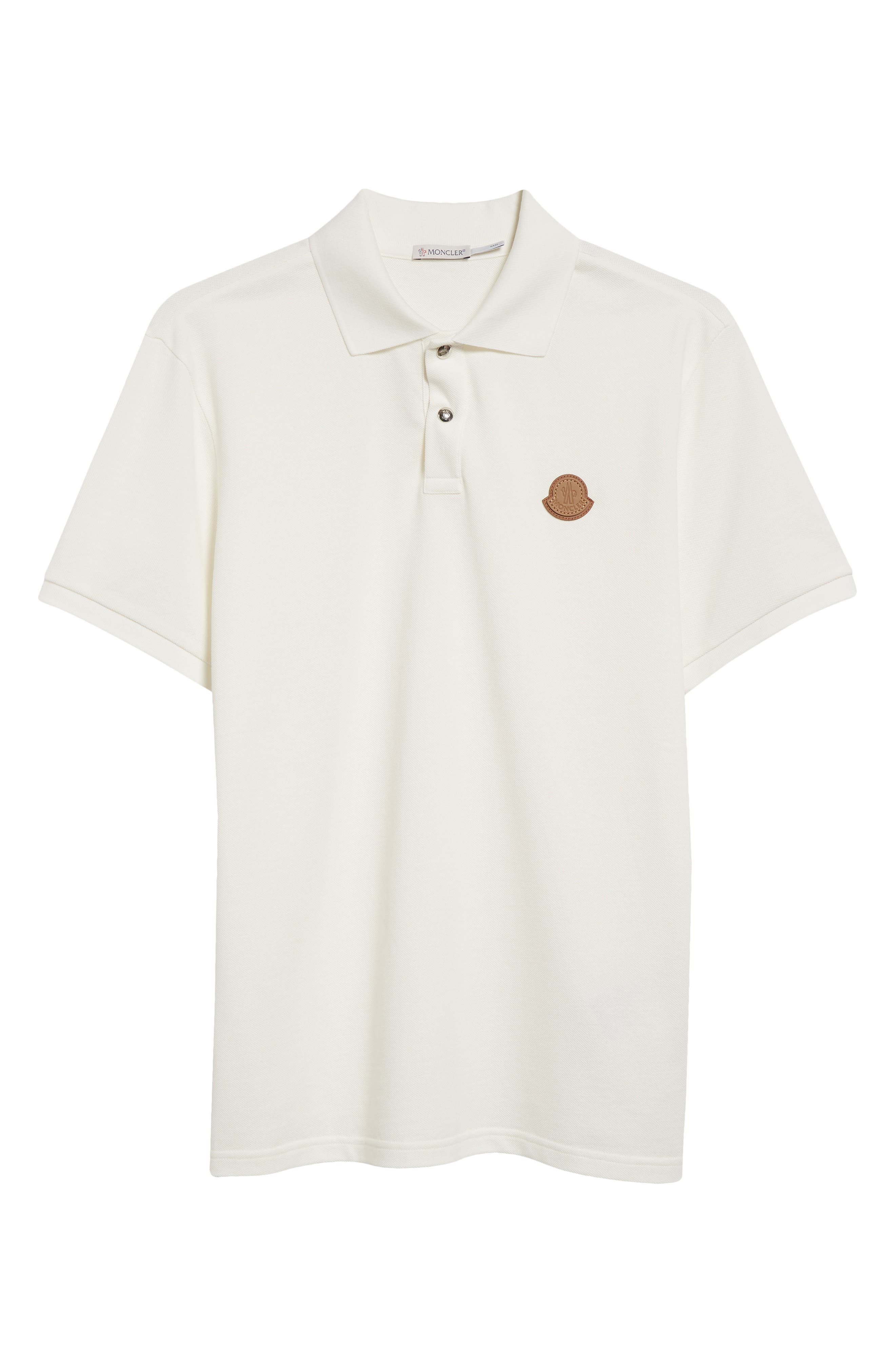 Logo Snap Placket Cotton Polo - 5