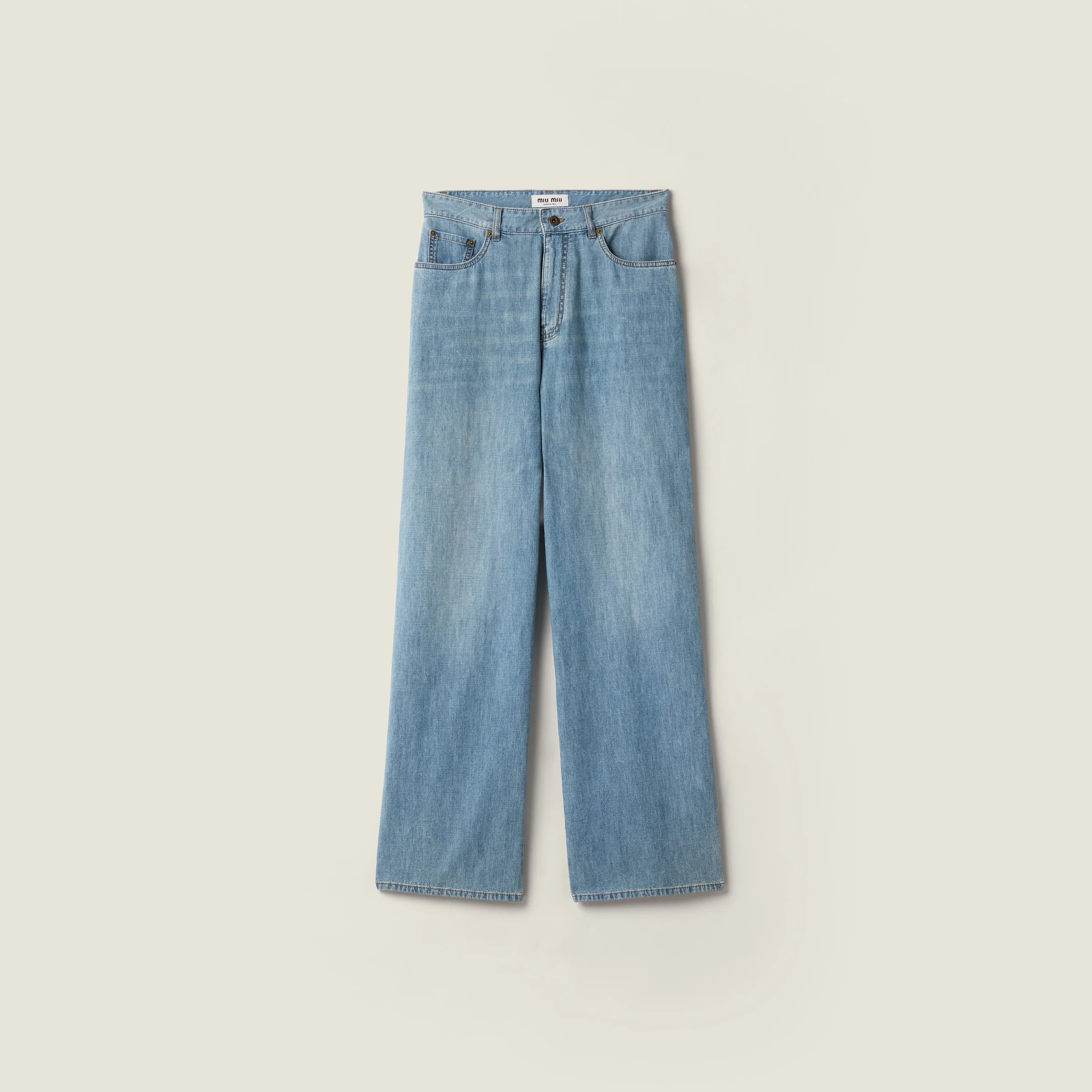 Chambray pants - 1