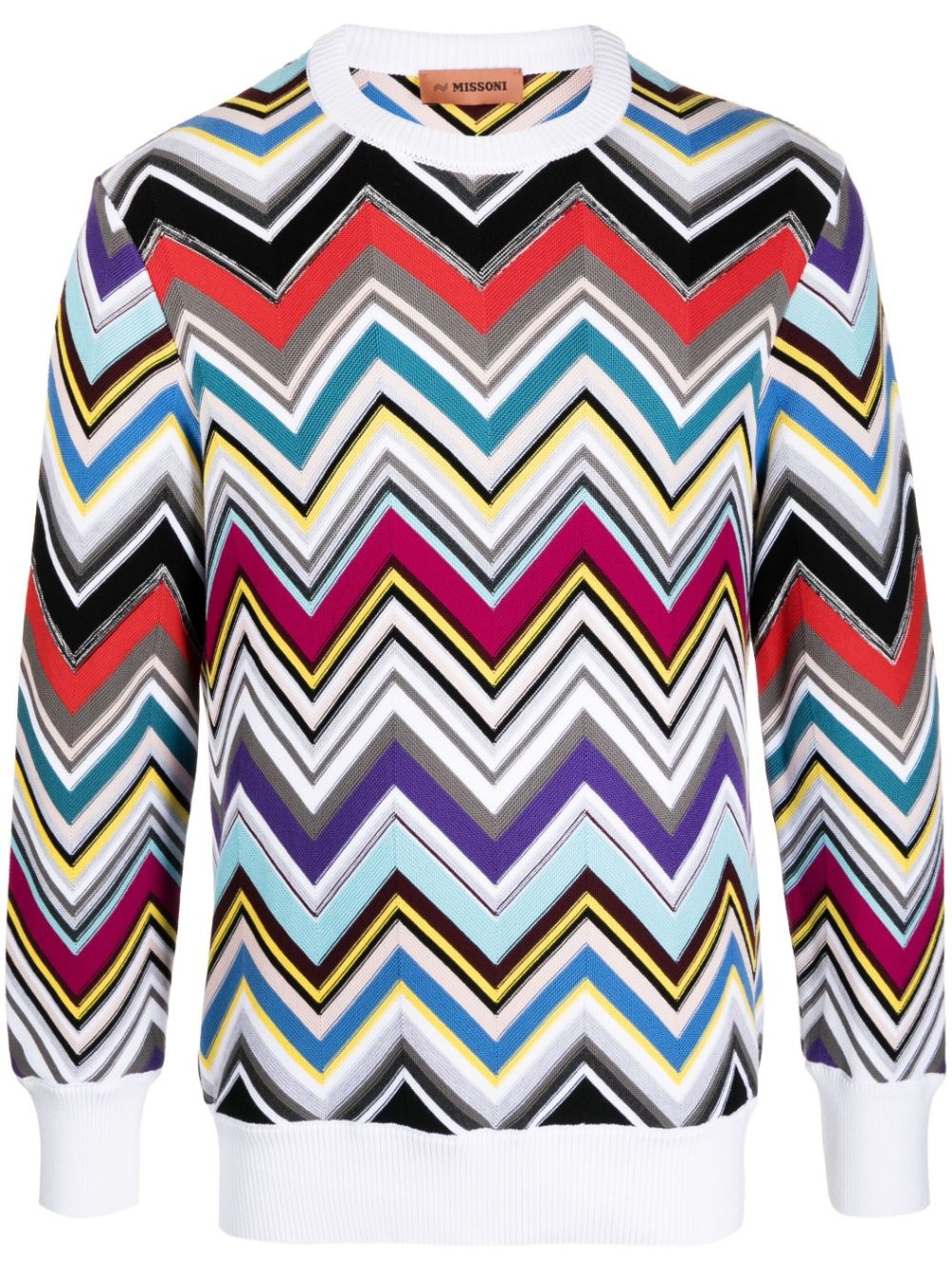 zig-zag sweatshirt - 1