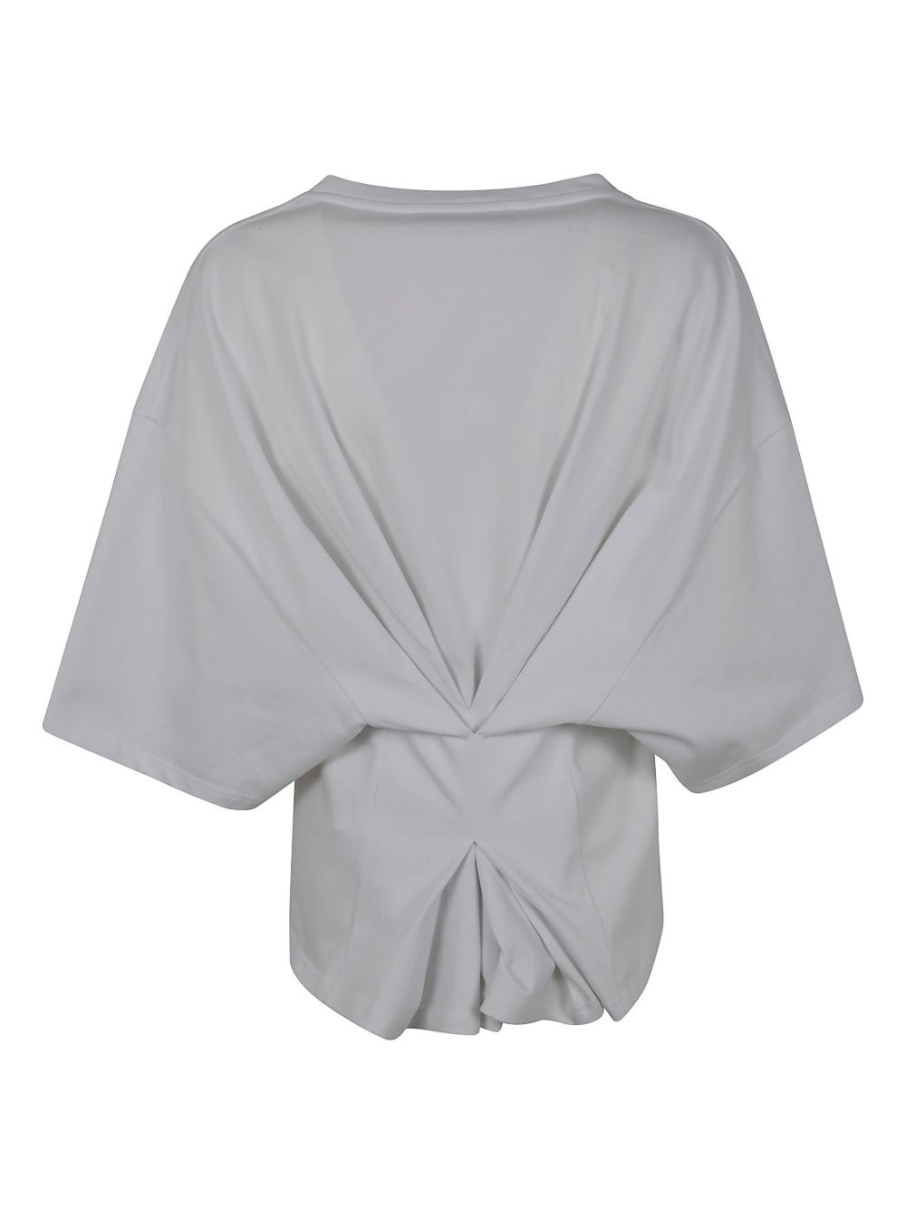 draped T-shirt - 2