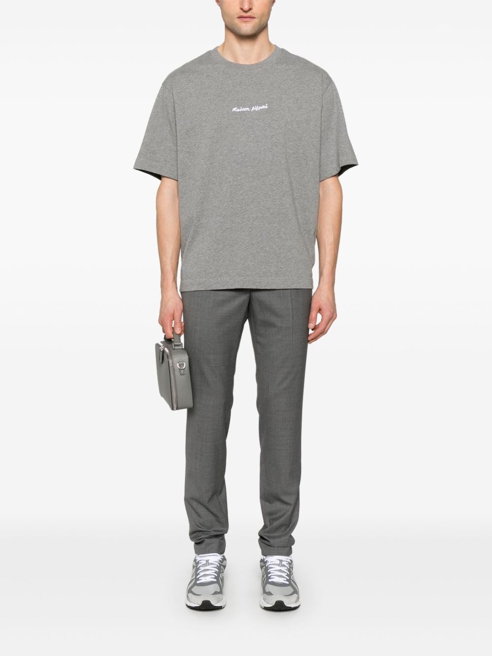 logo-embroidered T-shirt - 2