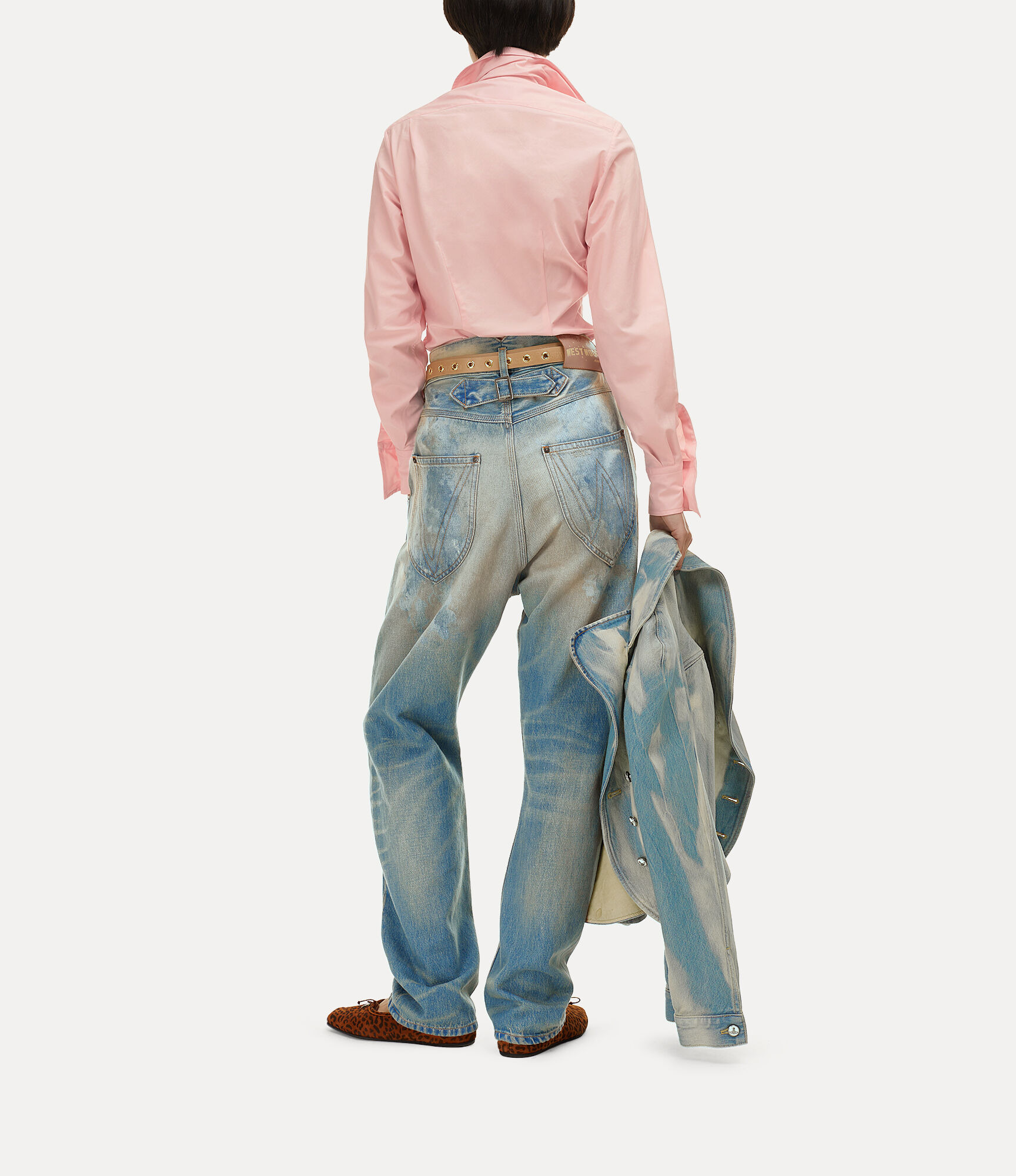BUCKLE BACK JEANS - 6