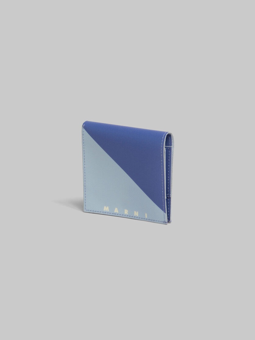 WHITE AND BLACK TRIBECA BIFOLD WALLET 4