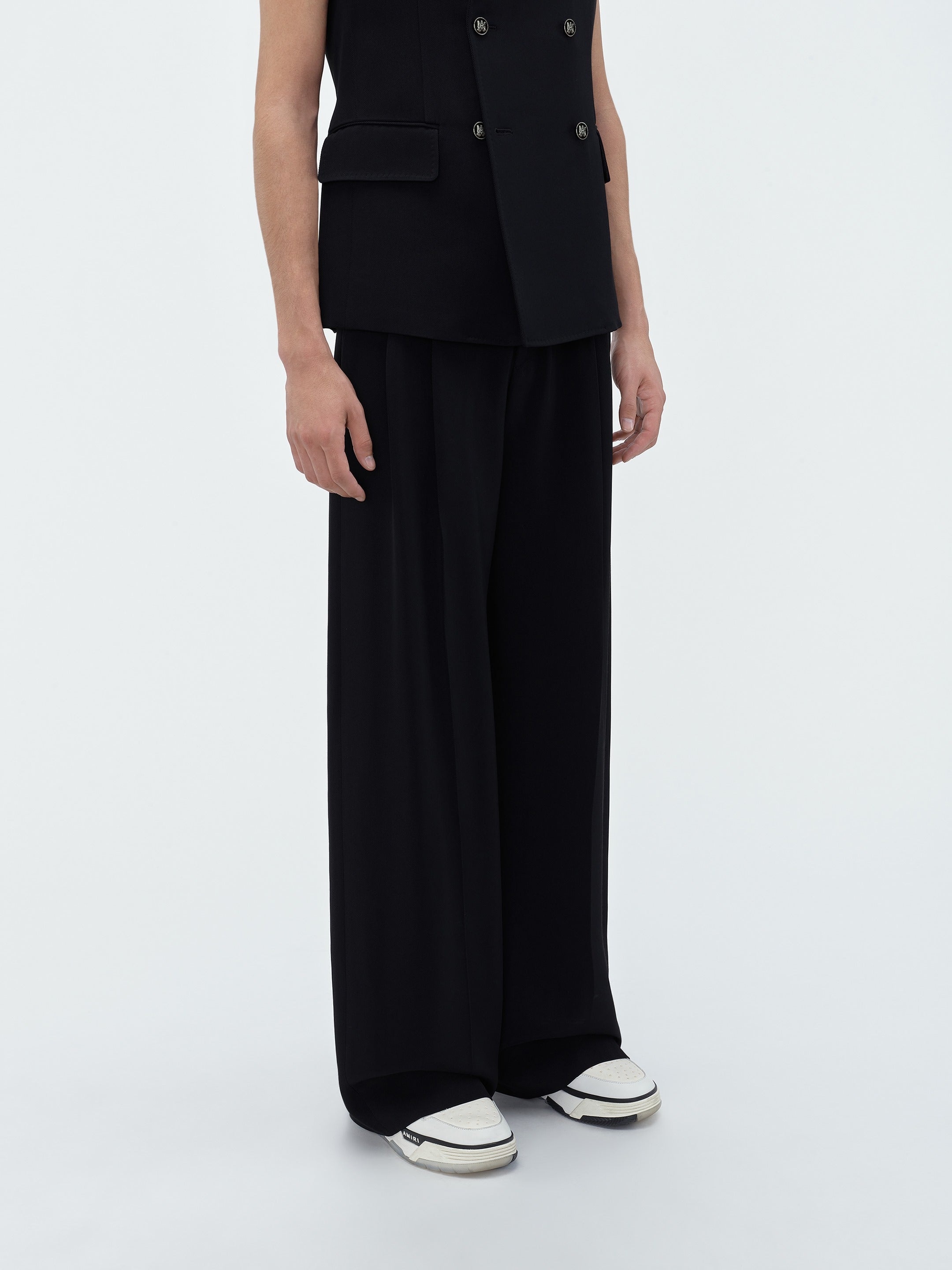 DOUBLE PLEATED PANT - 4