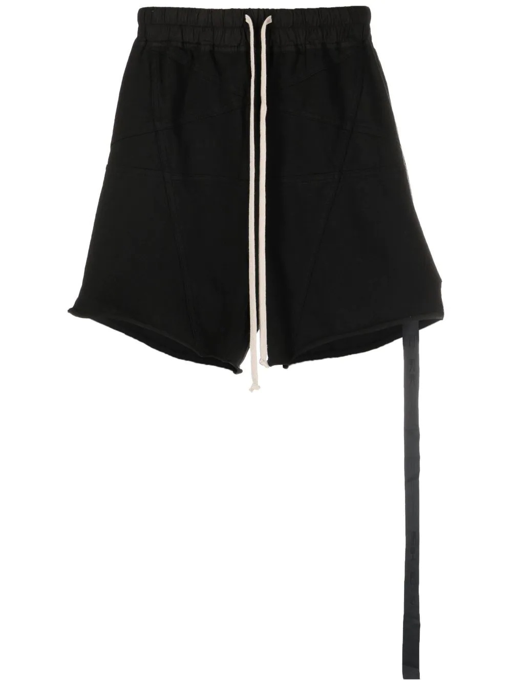 drawstring-waist track shorts - 1