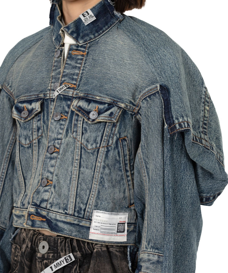 Asymmetric Denim Jacket 14