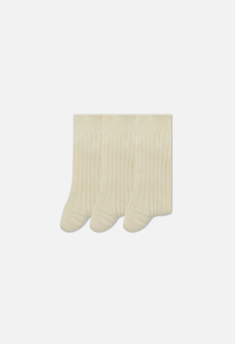 John Elliott FOUNDATION 3 PACK COTTON CREW SOCKS outlook