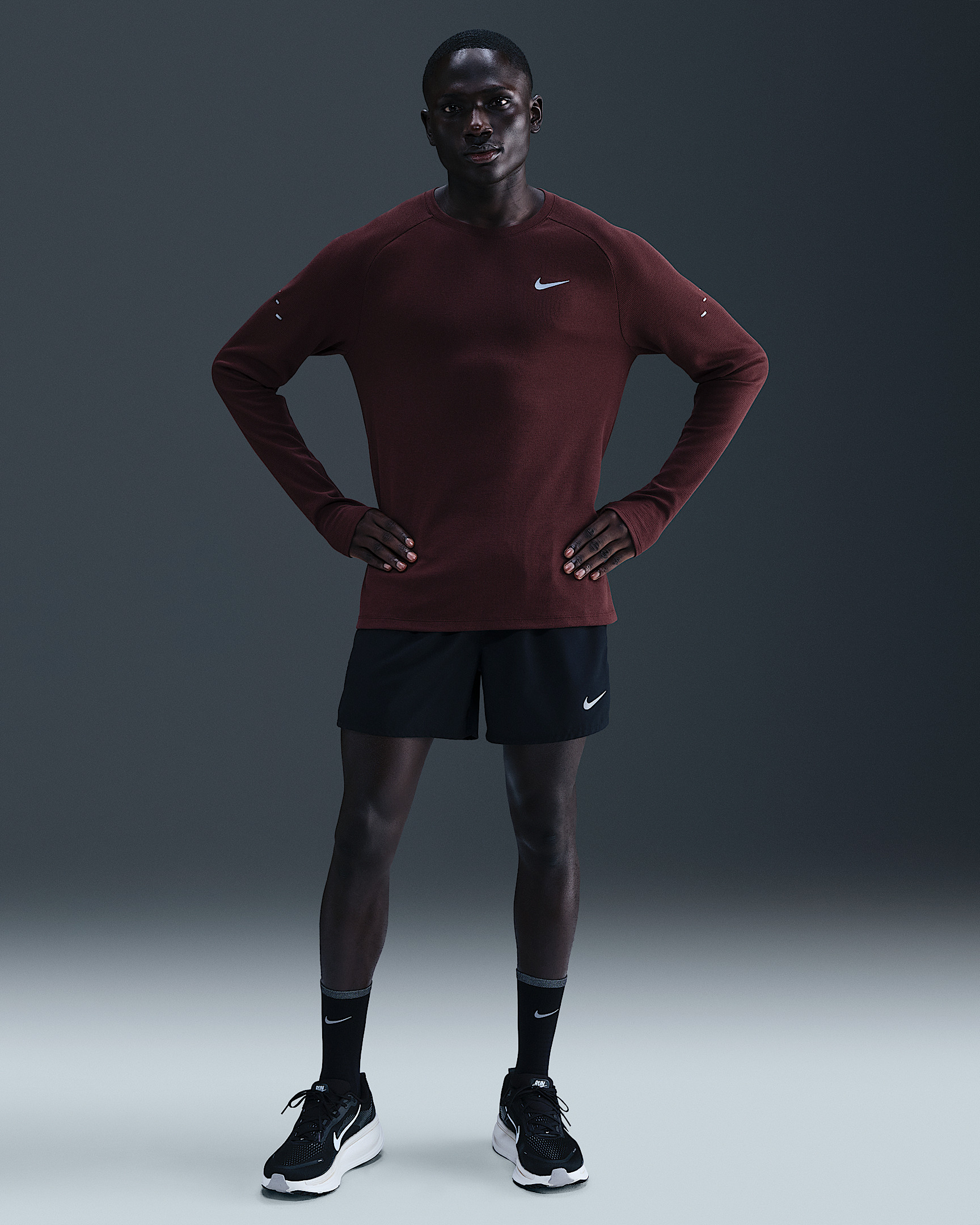 Nike Stride Men's Dri-FIT Running Waffle Crew - 4