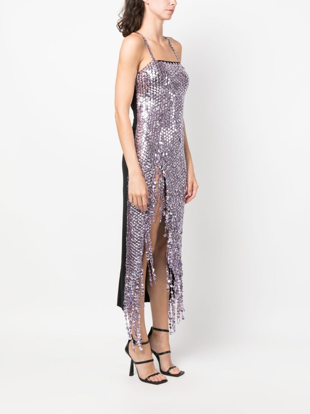 Avery pailette-embellished midi dress - 3