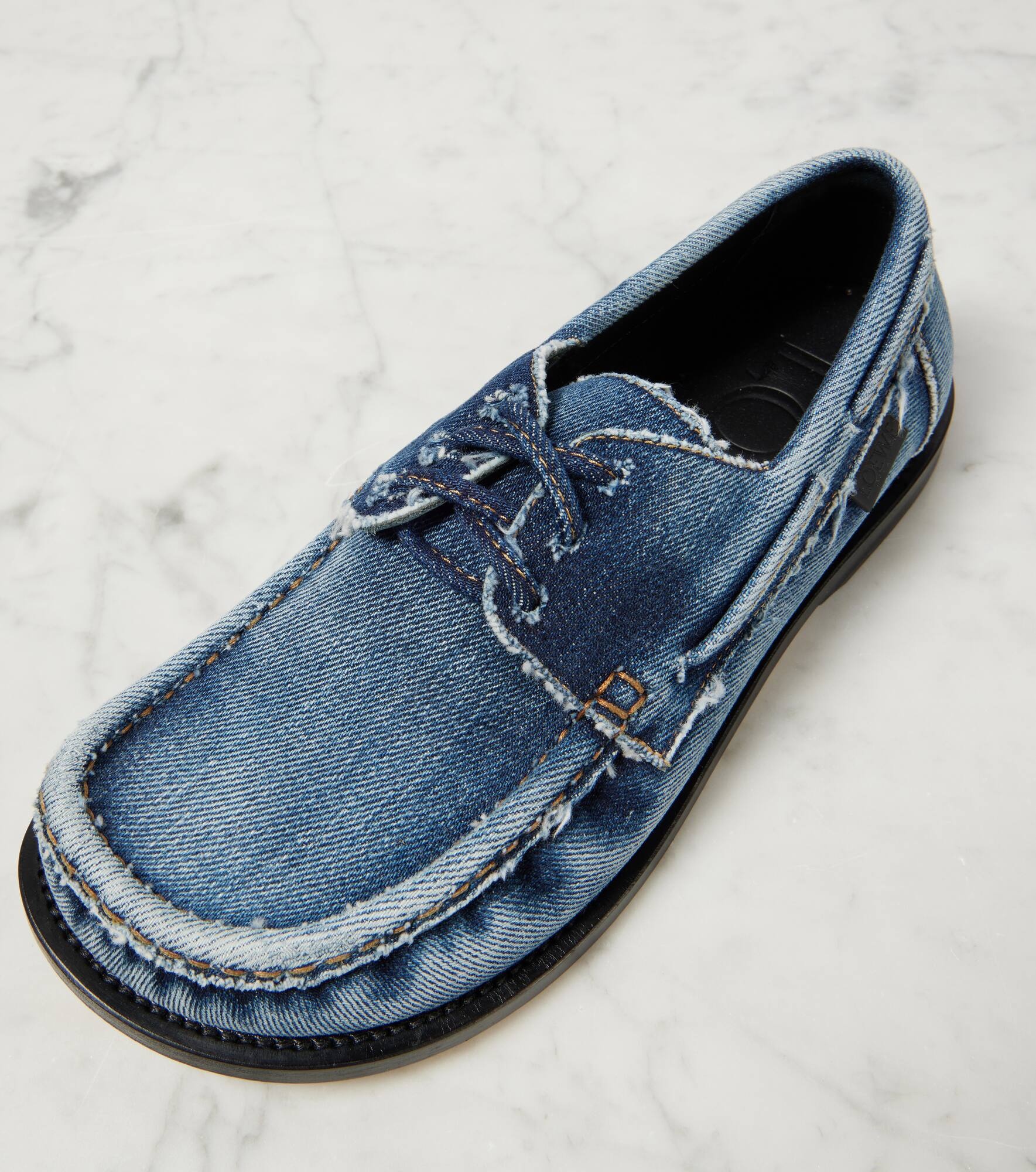 Campo denim boat shoes - 5