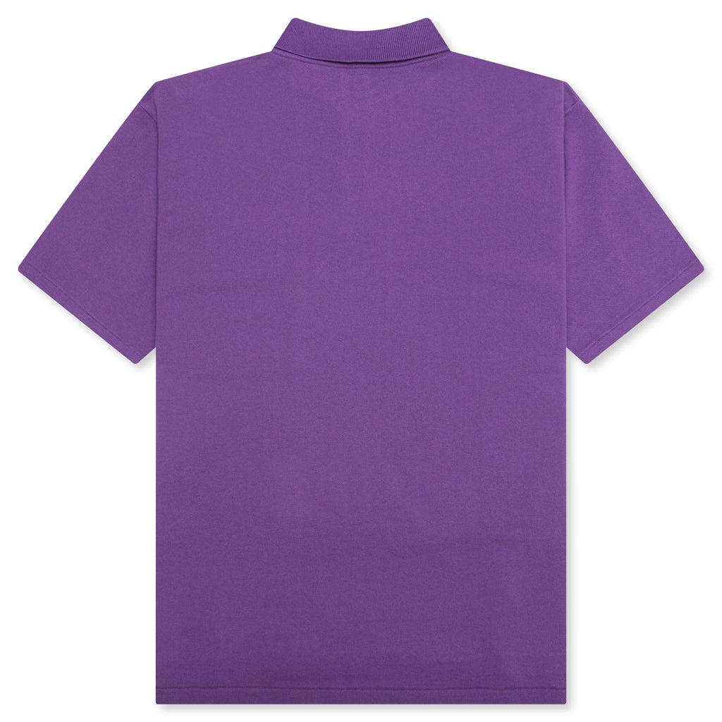 BIG POLO SHIRT - PURPLE - 2