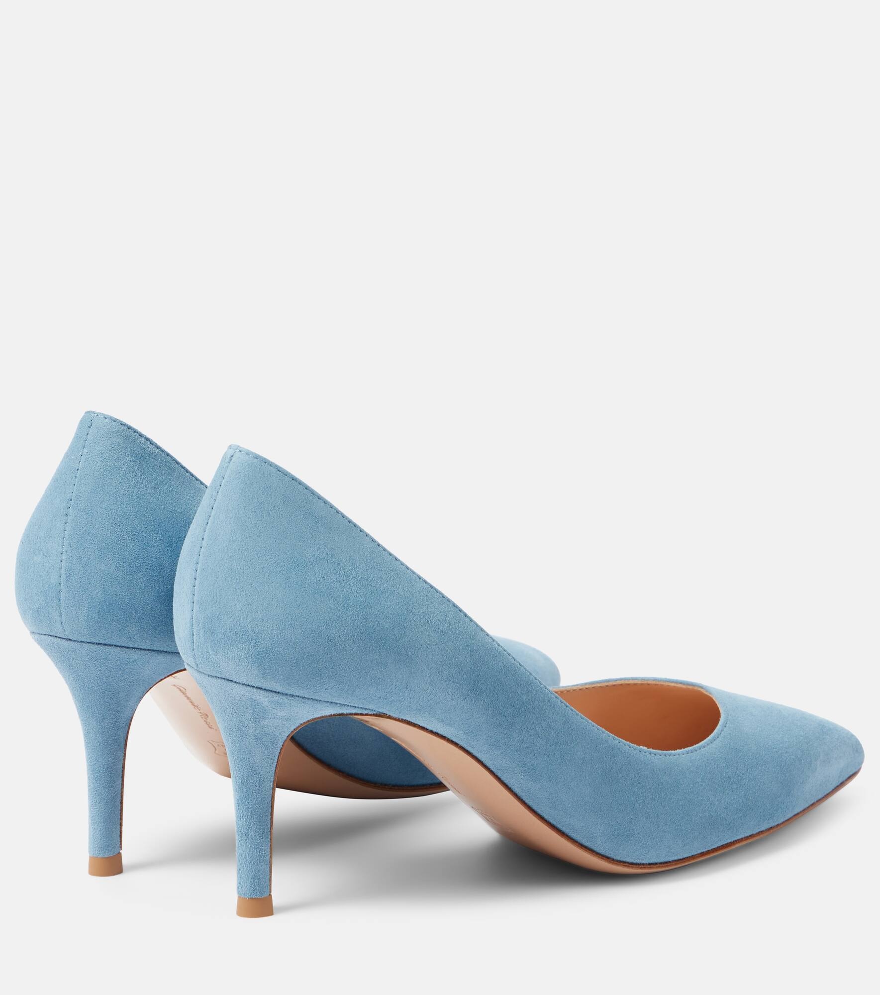 Gianvito 70 suede pumps - 3