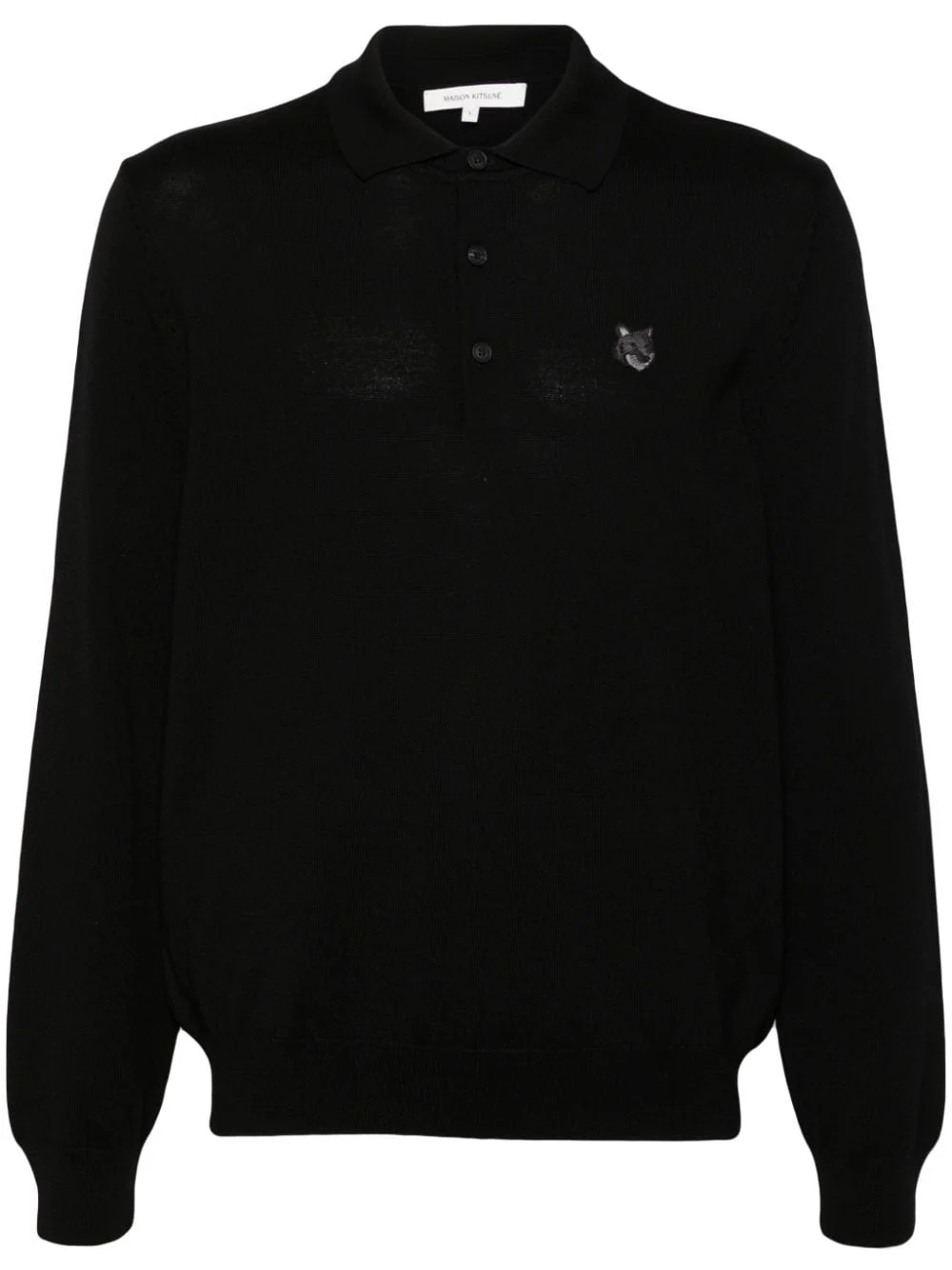 Fox-motif polo shirt - 1