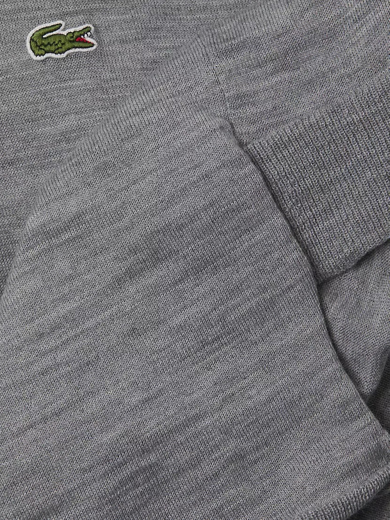​Comme des Garcons SHIRT x Lacoste Wool Asymmetrical Sweater 6