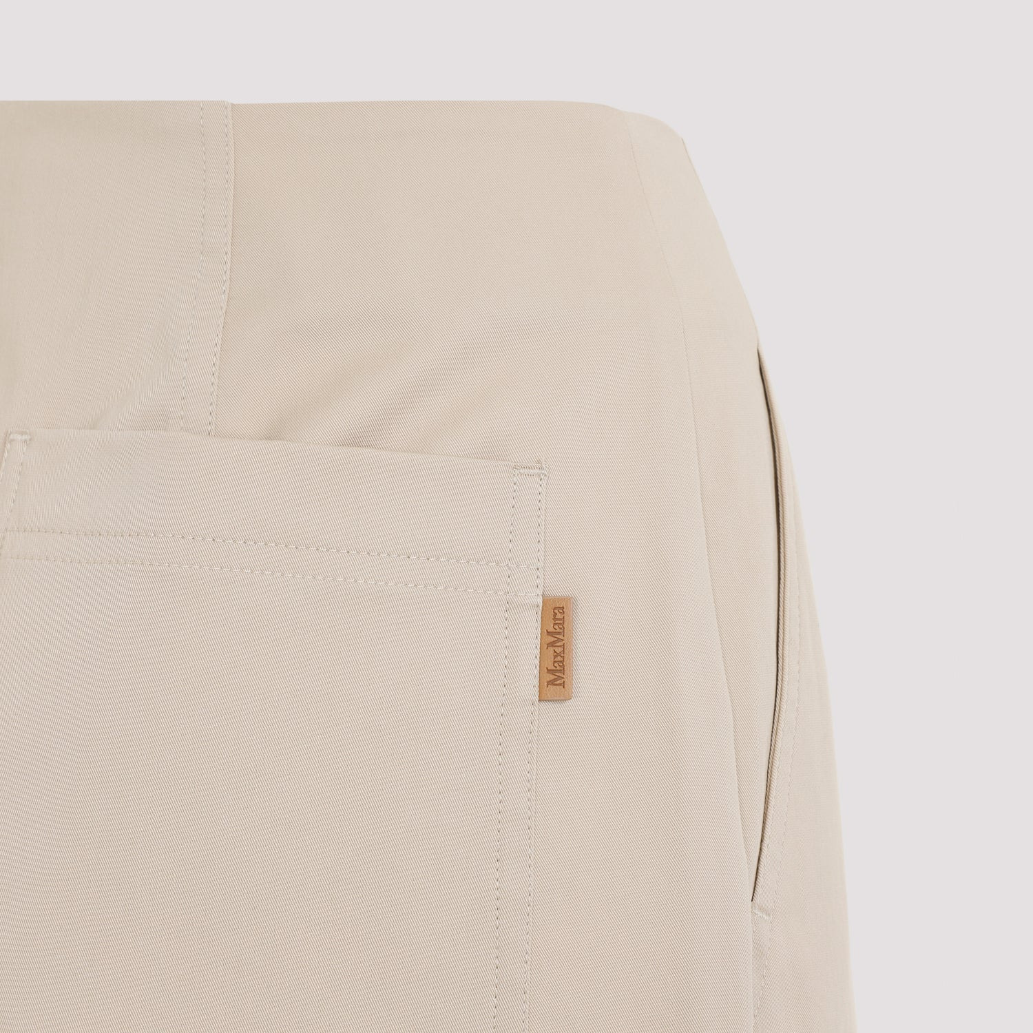 Max Mara Empoli Cotton Twill Pants Women - 4