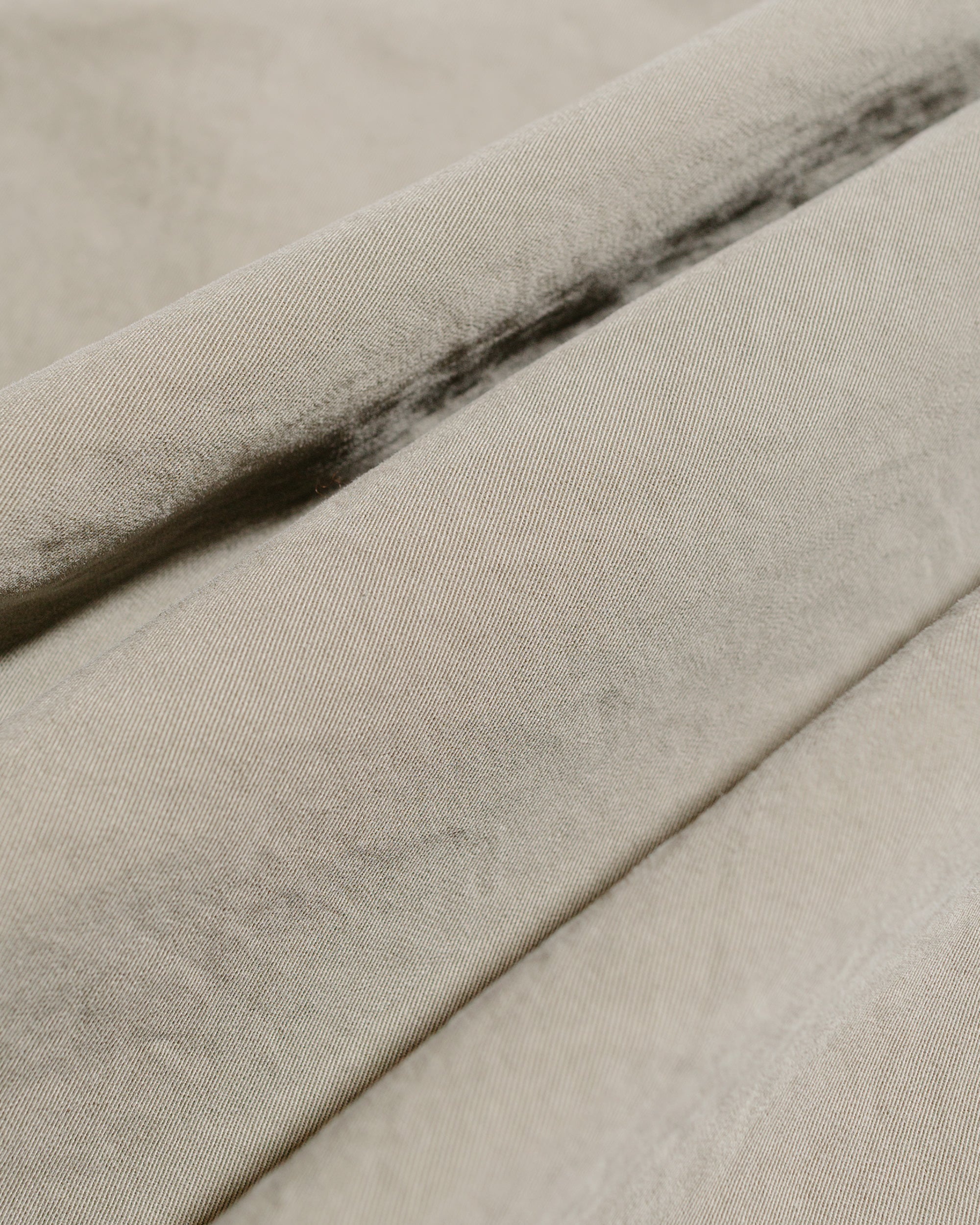 MHL Stitch Pleat Trouser Tough Cotton Twill Eucalyptus - 6
