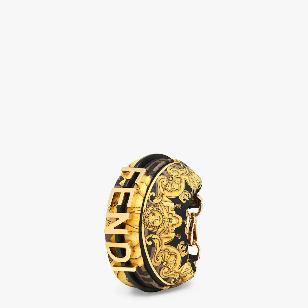 Fendace Black silk  charm - 1