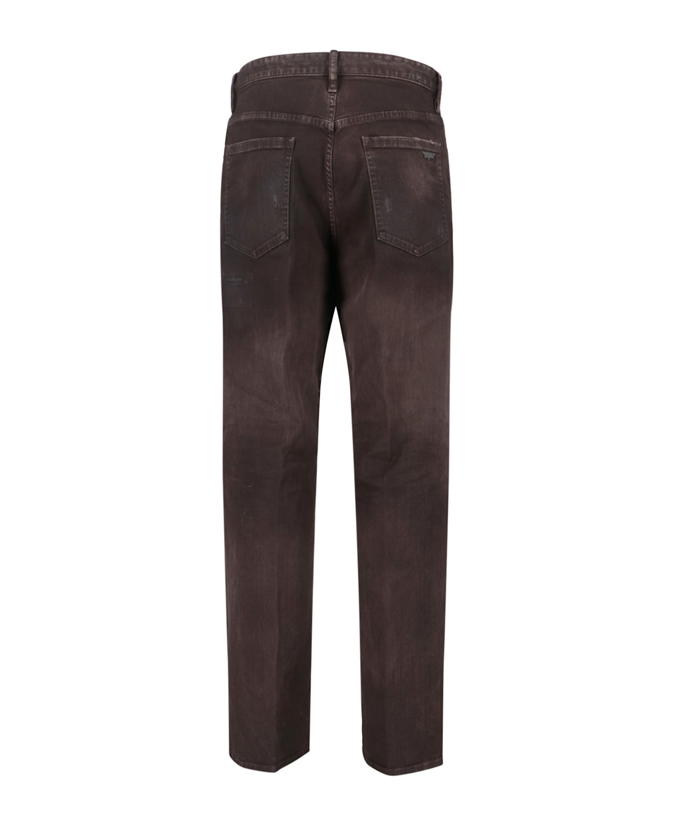 'bull Leatherette' Jeans - 2