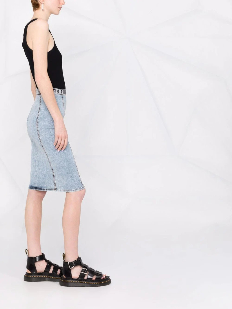 돌 denim 스커트 4