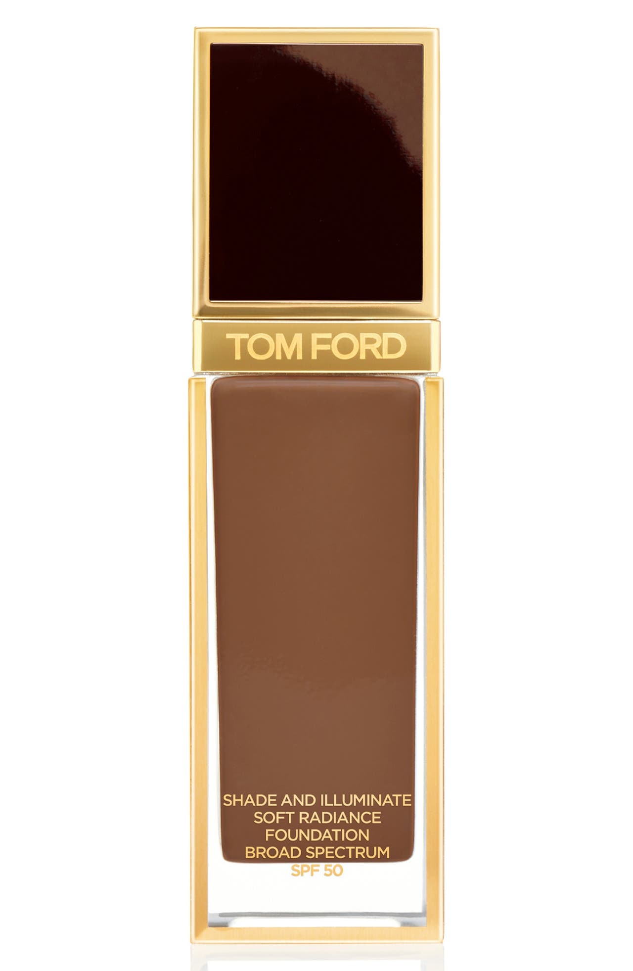 TOM FORD Shade and Illuminate Soft Radiance Foundation SPF 50 in 12.0 Macassar at Nordstrom - 1