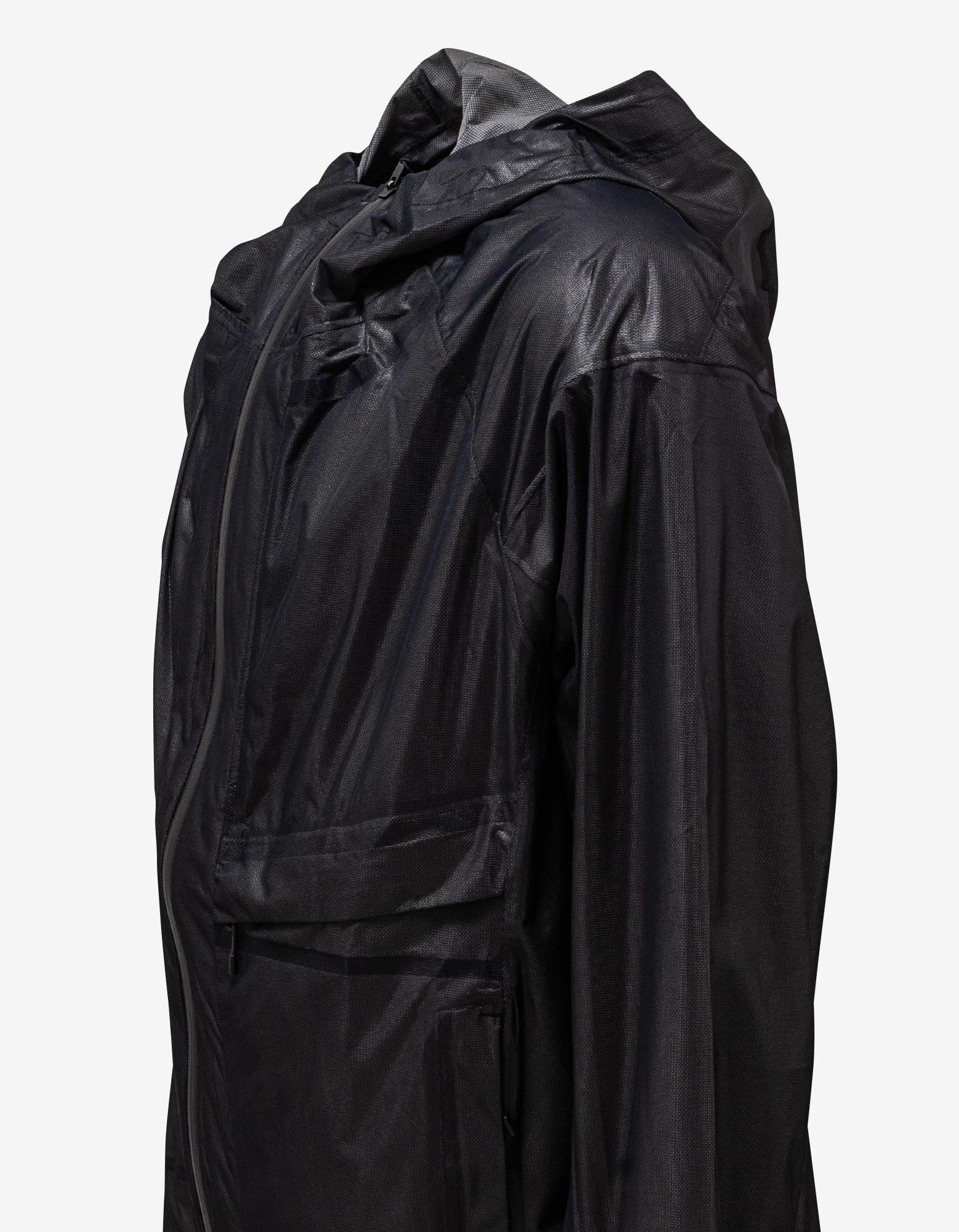 Y-3 Black Classic Sheer Nylon Parka - 6