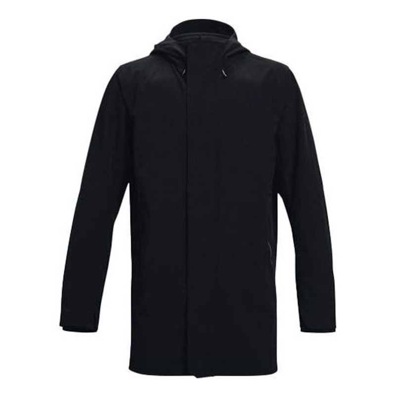 Under Armour Rush Shell Long Jacket 'Black' 1364904-001 - 1