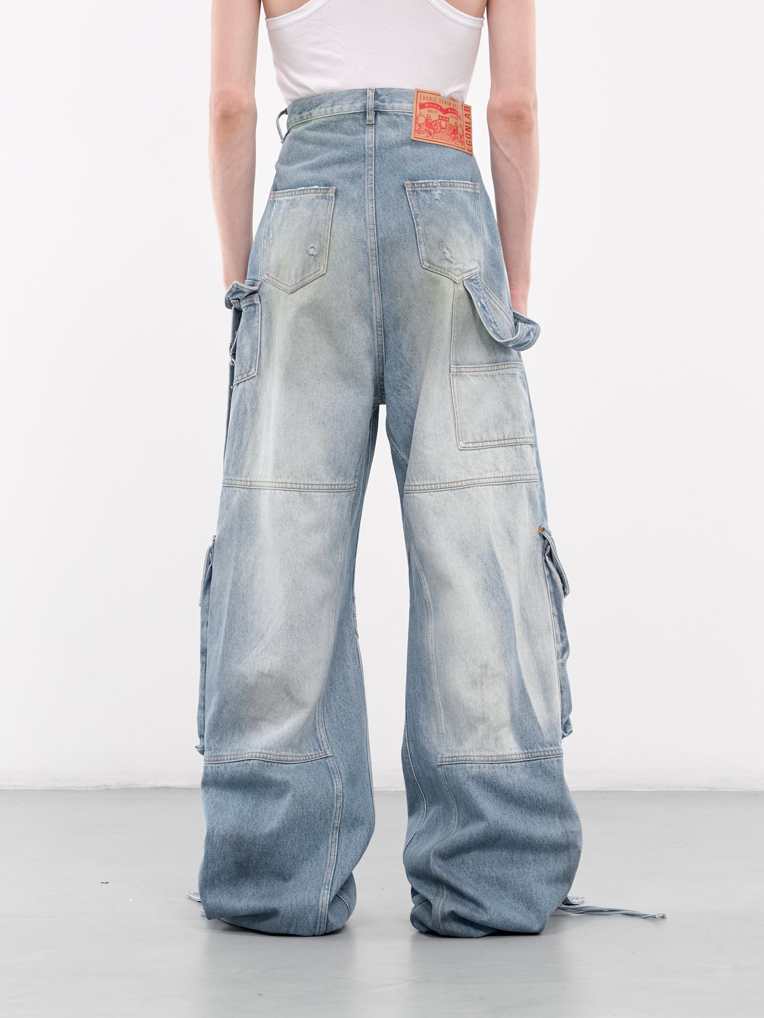 Cargo Elevated Denim Pants - 3