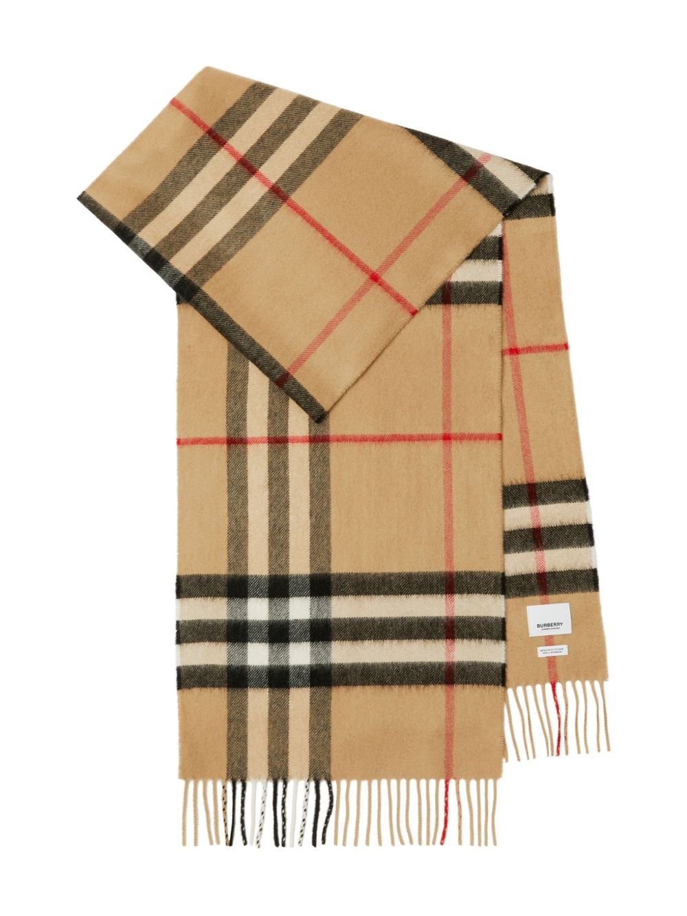 The Classic Check cashmere scarf - 2