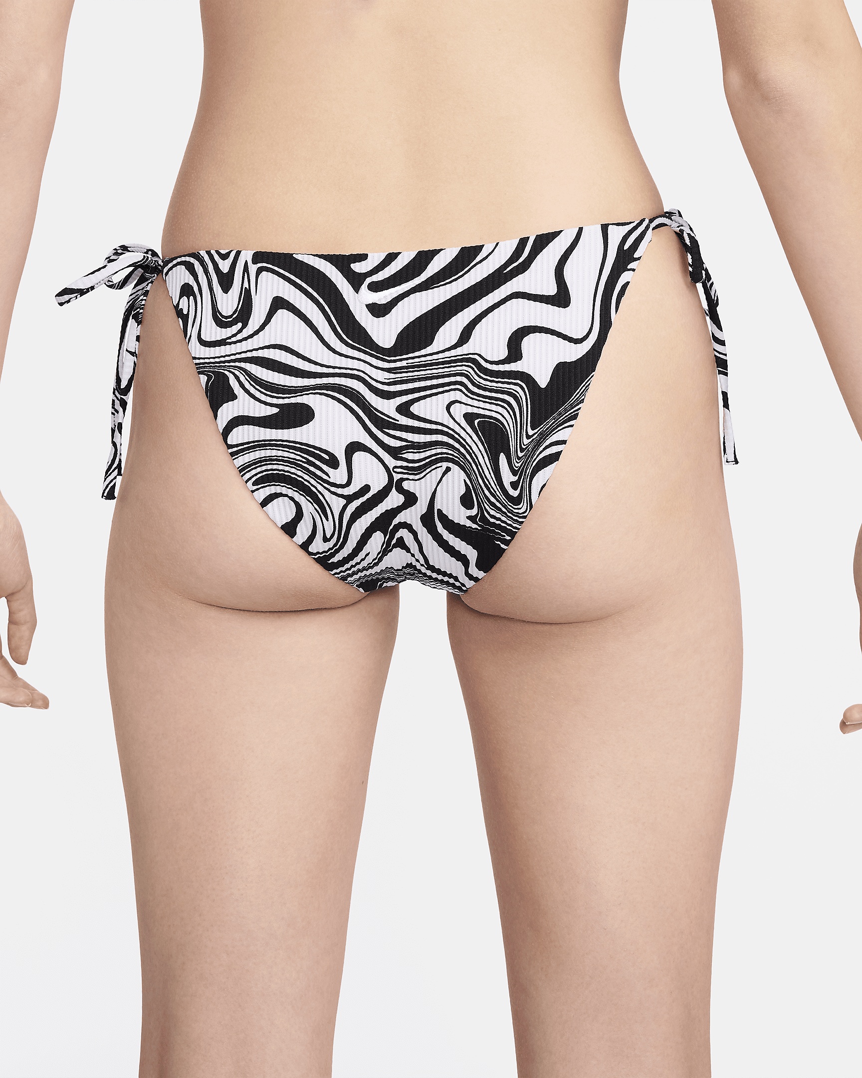 Nike Women's Swim Swirl String Bikini Bottom - 3