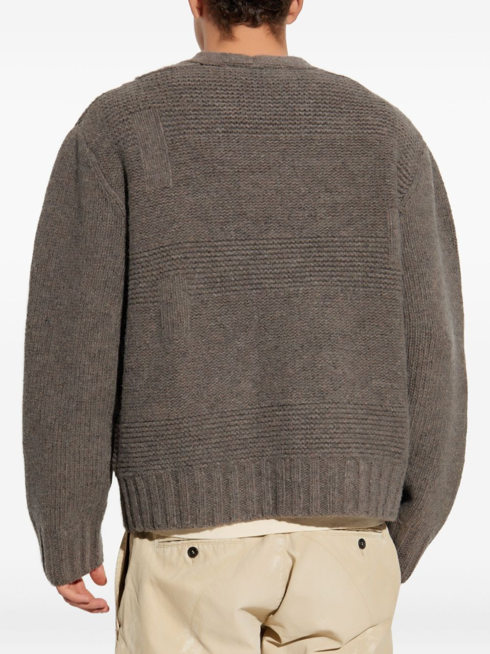 v-neck cardigan - 4