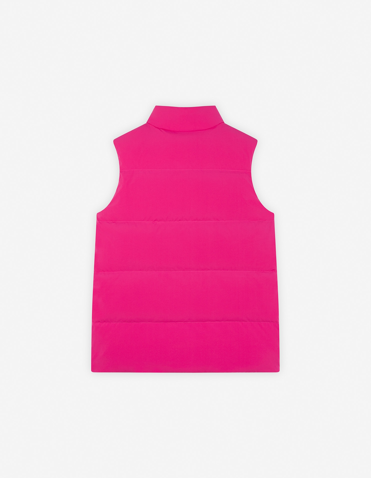 LONG SLEEVELESS PUFFER VEST - 6