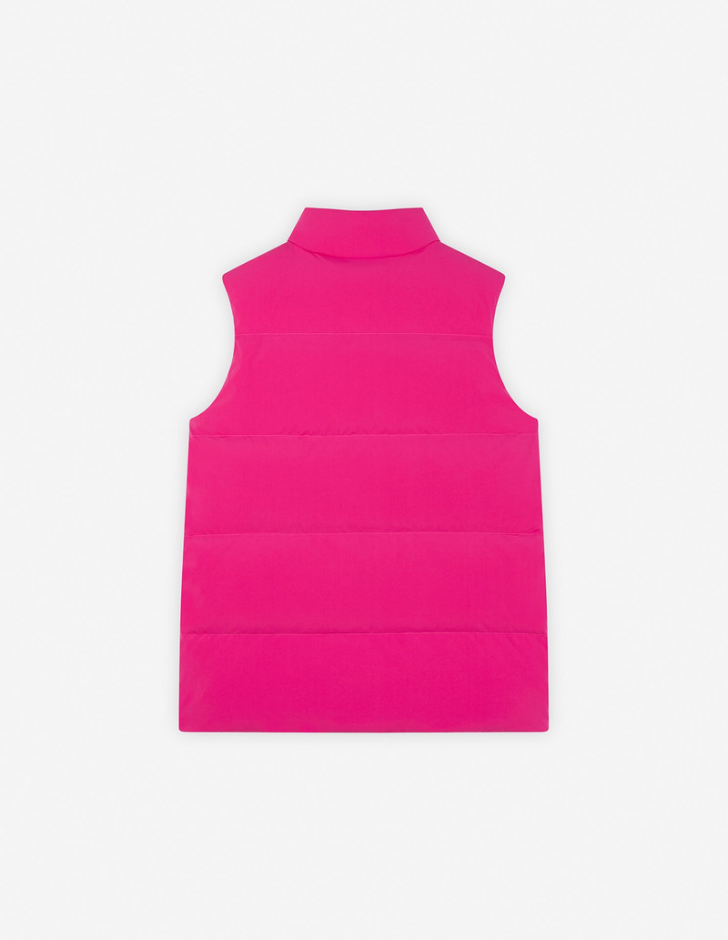 LONG SLEEVELESS PUFFER VEST 6