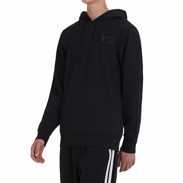 Men's Y-3 Small Logo Casual Knit Black CY6896 - 4