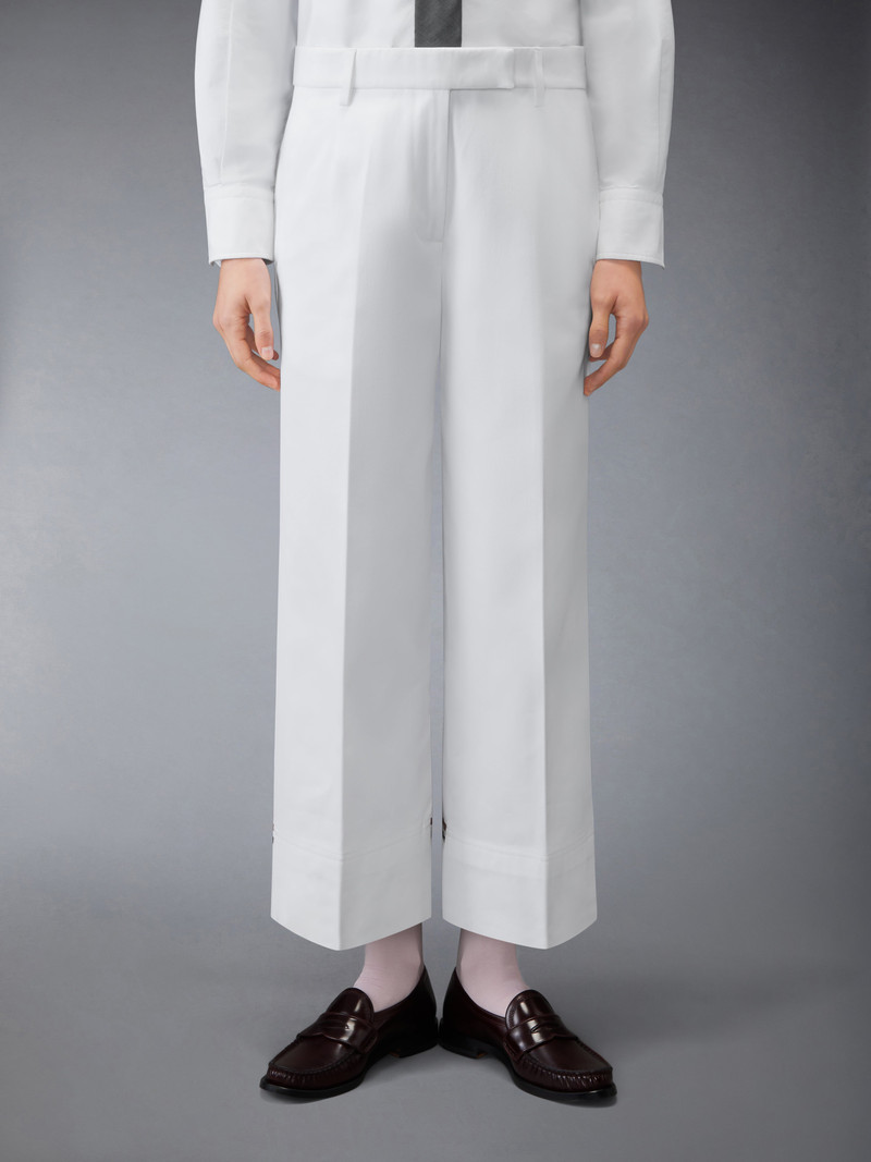 Thom Browne COTTON GABARDINE CHINO PANTS outlook